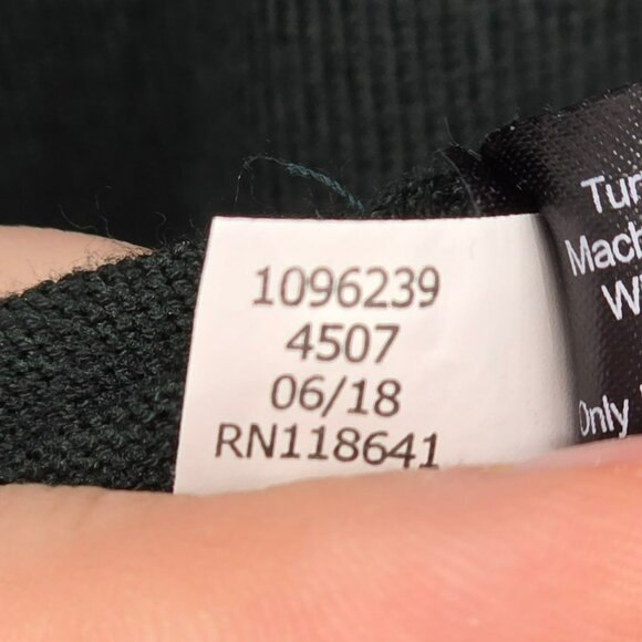 Lane Bryant Sweater 22 24 Dark Forest Green Ruffle Sleeves Stretchy Side Slits - Picture 9 of 12